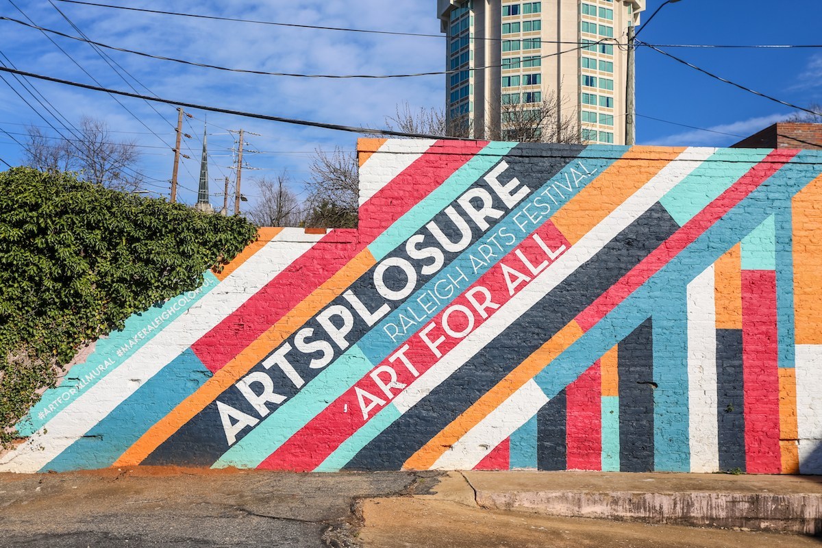 RaleighMuralscolors Travel The Triangle